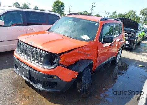 2018 Jeep Renegade Sport 4X4 из США, поврежденный, VIN ZACCJBAB8JPJ55880